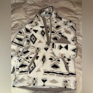 Northface neutral fleece pull over